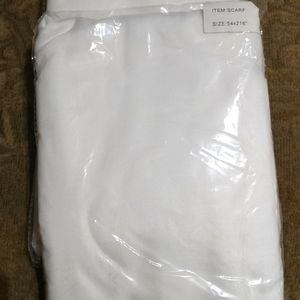 Two 54in x216in scarf